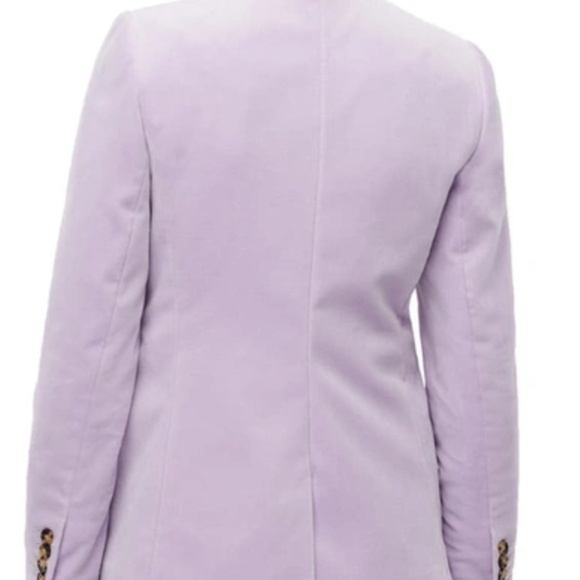 J Crew Lilac Velvet Parke Blazer - Picture 12 of 13